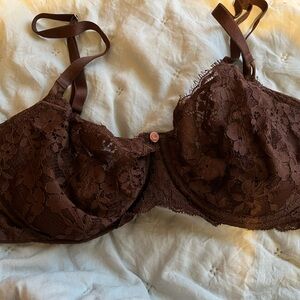 Victoria's Secret Chocolate Lace Bra